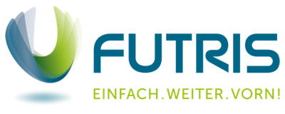 Futris Logo Fläche 4c CLAIM 2012 400px